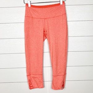 Prana Orange Leggings in a Size Small in EUC.